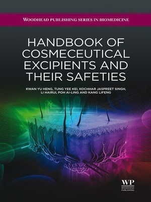 cover image of Handbook of Cosmeceutical Excipients and their Safeties